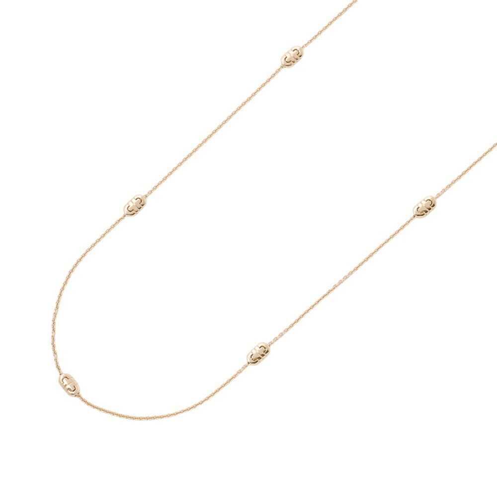 Bulgari Parentesi Necklace, 11 Motifs, 18K Yellow Gold, BVLGARI Necklace
